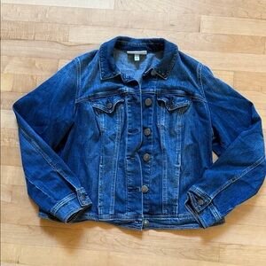 Lane Bryant Dark Blue Jean Jacket